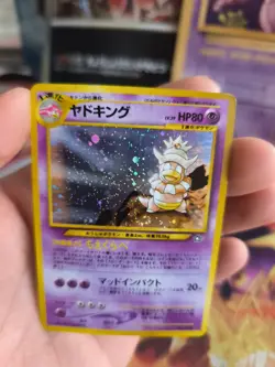 Pokemon Karte Card Laschoking Slowking Neo Genesis Holo Wotc japanese Exc-NM - Image 3