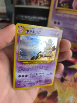 Pokemon Karte Card Laschoking Slowking Neo Genesis Holo Wotc japanese Exc-NM - Image 5