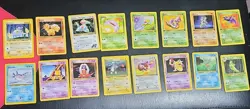 Vintage Wotc Pokemon Card Lot- 1st Edition Gym Hero Unlimited - Image 1