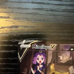 Mimikyu v TG16/TG30 Sword & Shield Brilliant Stars Holo Secret Rare Pokemon TCG - Image 4