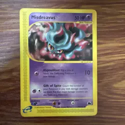 Pokemon TCG Misdreavus 39/144 Skyridge Uncommon Regular 50HP Basic Hypnoblast - Image 1