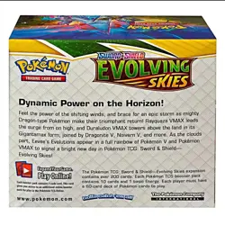 pokemon booster box TCG sword shield evolving skies 360 pcs,36 pack box - Image 2