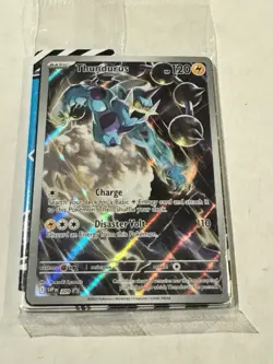 Pokemon Black Bolt TCG Thundurus SV209 Black Star ETB Promo, Sealed Promo - Image 5