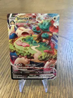 Pokemon Card Lot Pi Snorlax VMAX 142/202, Rainbow Snorlax 206/202 - Image 5