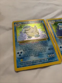 Lot Of 2 Pokemon Blastoise Holo Base Set 2/102 And 2/130 - Image 2