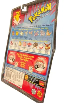 Vintage Pokemon Purple Pouch Bag W/10 Marbles Butterfree Pidgey New #12 NOS NIP - Image 5