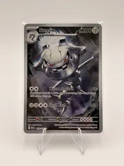 Pokemon TCG Steelix Illustration Rare 150/132 Mega Evolution - Image 1
