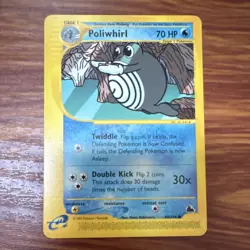 Pokemon TCG Poliwhirl 88/144 Skyridge Common Regular - Image 1
