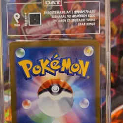 Pokemon Paldean Student 346/190 Shiny Treasure EX Super Rare TAG 9 Japanese - Image 3
