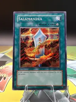 Yu-Gi-Oh! Salamandra DDS-006 Secret Rare LP - Image 1
