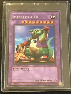 Yugioh 1st Edition Master Of Oz Rare M/NM - Image 1
