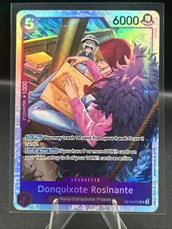 One Piece CCG - Royal Blood OP10-072 SR Foil - Donquixote Rosinante - Image 1