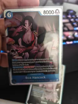One Piece HEROINES EB03-026 Boa Hancock SR Secret Super Rare English Pristine - Image 1