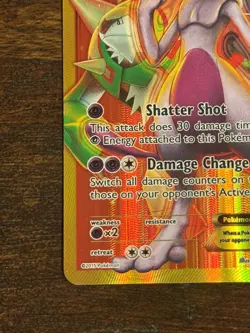 Pokemon Mewtwo EX BREAKthrough Full Art Secret Holo Rare 164/162 - Image 5