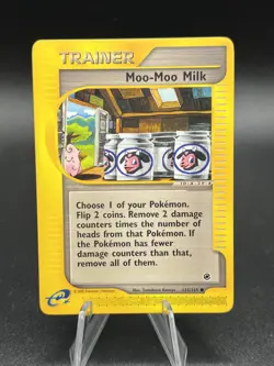 2001 Near Mint Pokemon 155/165 Moo-Moo Milk Expedition Base Set English LP EQ1 - Image 1