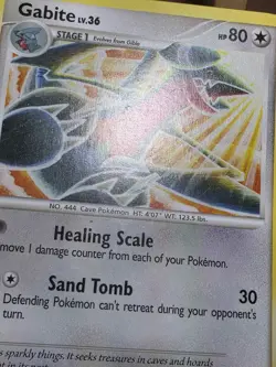 HP Gabite 59/147 Supreme Victors Regular Non Holo 2009 Pokemon Card - Image 5