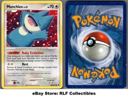 2009 Pokemon, Platinum Rising Rivals, #69/111 Munchlax, Common (b) - Image 1