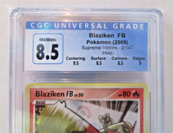 Blaziken FB Holo Supreme Victors 2009 [CGC 8.5] NM/Mint+ Subgrades Pokemon - Image 2