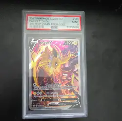 Pokemon Jolteon V VMAX Premium Coll. Full Alt Art Promo SWSH183 PSA 9 Mint - Image 1