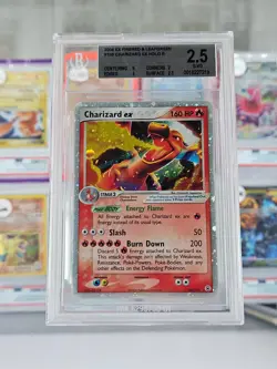 2004 Pokemon EX FireRed and LeafGreen Charizard EX HOLO R #105 BGS 2.5 LOW POP - Image 1
