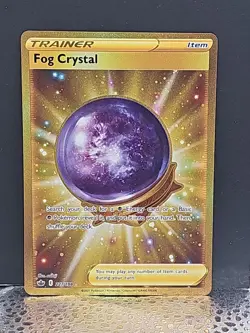 Pokemon TCG - Fog Crystal 227/198 Secret Rare Gold Holo Chilling Reign - Image 1