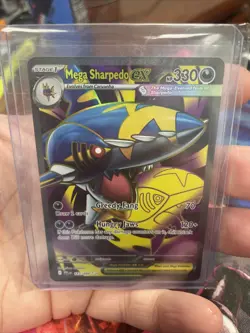 Pokemon TCG Mega Sharpedo Ex Alt Art Holo 113/094 - Image 1