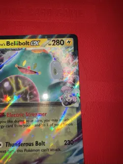 Pokemon Ionos Bellibolt ex 053/159 Journey Together Double Rare EX+ Condition - Image 5