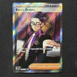 Boss's Orders 256/217 Full Art Ascended Heroes Pokemon English Near Mint - Image 1