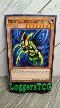 Yu-Gi-Oh! Perfectly Ultimate Great Moth / LED2 EN013 1st Edition LP - Image 1