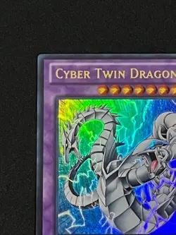 Cyber Twin Dragon 1st Edition SDCR-EN037 YuGiOh Structure Deck: Cyber Dragon Rev - Image 3