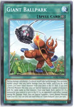 Yugioh - Giant Ballpark SOFU-EN062 Unlimited - Soul Fusion - Image 1