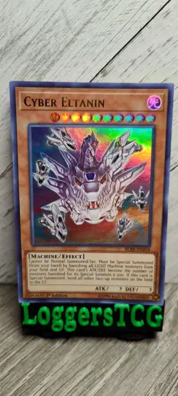 Yu-Gi-Oh! Cyber Eltanin / BLRR-EN018 1st Edition MP - Image 1