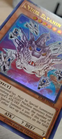 Yu-Gi-Oh! Cyber Eltanin / BLRR-EN018 1st Edition MP - Image 2