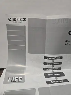 One Piece TCG Rule Book and Paper Playmat Game Essentials Beginners Instructions - Image 4