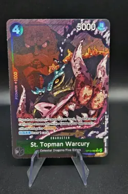 One Piece St. Topman Warcury OP13-089 Alternate Art Alt Carry On His Will - Image 1