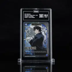 Roy Mustang (Winner) - Union Arena Promotion Cards (UEPR) FMA-1-053 NM TAG 8.5 - Image 1
