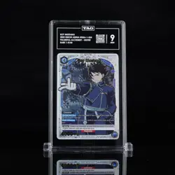 Union Arena Roy Mustang R* UE09BT/FMA-1-054 NM English NM Alt Art TAG 9 - Image 1
