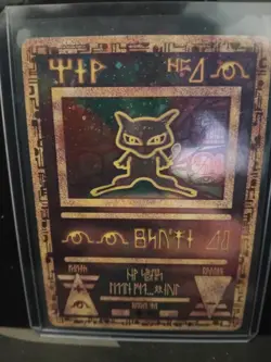 Ancient Mew Holo Promo Pokemon Card, 2000 Movie Edition - Image 1