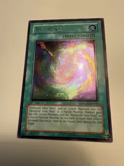 Yugioh YuGiOh! LP Neo Space POTD-EN046 Ultimate Rare 1st Edition card - Image 1
