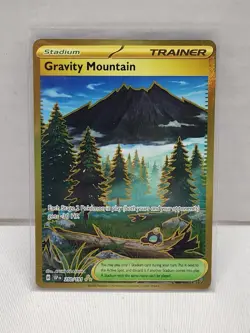 Gravity Mountain 250/191 SV Surging Sparks Hyper Rare Card NM Condition - Image 1