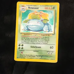 Pokemon Venusaur Base Set 1999 Card Lot 15/102 2 Cards English TCG - Image 1