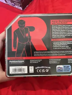 Pokemon Trading Card Game Team Rocket Nidoking Tin - Image 3