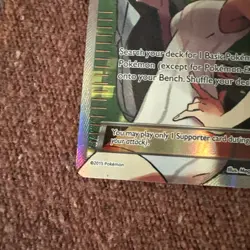 Pokemon TCG Brigette Full Art Card 161/162 XY Breakthrough - Image 5