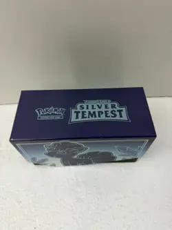 Pokemon TCG Sword & Shield Silver Tempest Elite Trainer Box With Cards More - Image 1