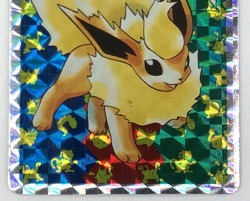 1995 Flareon Holo No.136 Prism Topsun Pokemon Card Japanese Edition LP - Image 4