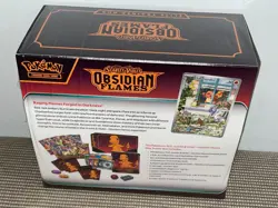 OBSIDIAN FLAMES OPENED ELITE TRAINER BOX WITH OVER 100 CARDS FOR YOUR COLLECTION - Image 3
