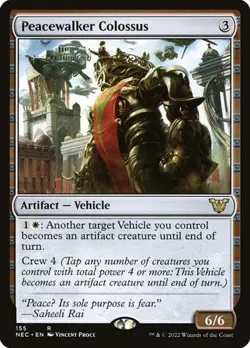 2x Peacewalker Colossus Kamigawa: Neon Dynasty Commander NM MTG - Image 1