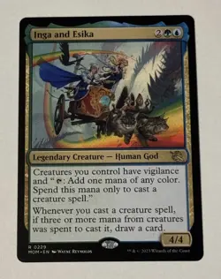 MTG Inga and Esika - March of the Machine LP - Image 1