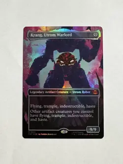 Krang, Utrom Warlord (Borderless) Teenage Mutant Ninja Turtles Foil - Image 1