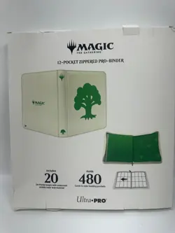Ultra PRO - Mana 8 12-Pocket Zip PRO-Binder - Forest for Magic: The Gathering, H - Image 2